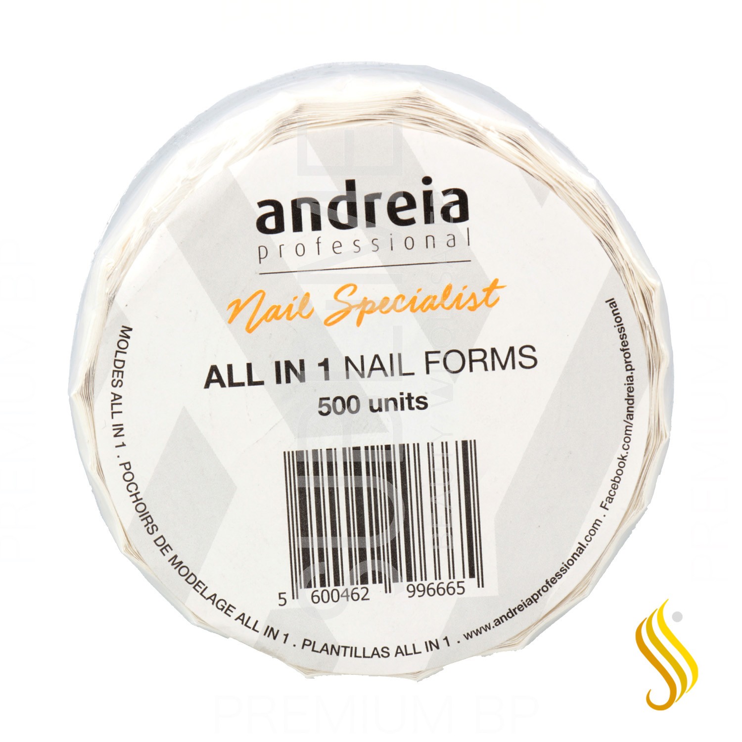 Andreia Professional All in 1 Nail Forms 500 unités
