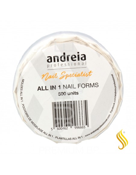 Andreia Professional All in 1 Nail Forms 500 unités