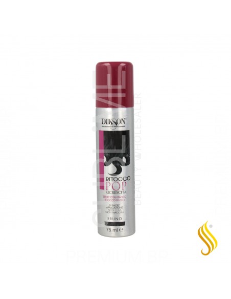 Dikson Ritocco Pop Spray Instantáneo Retoque para Raíces 75 ml Color Marrón