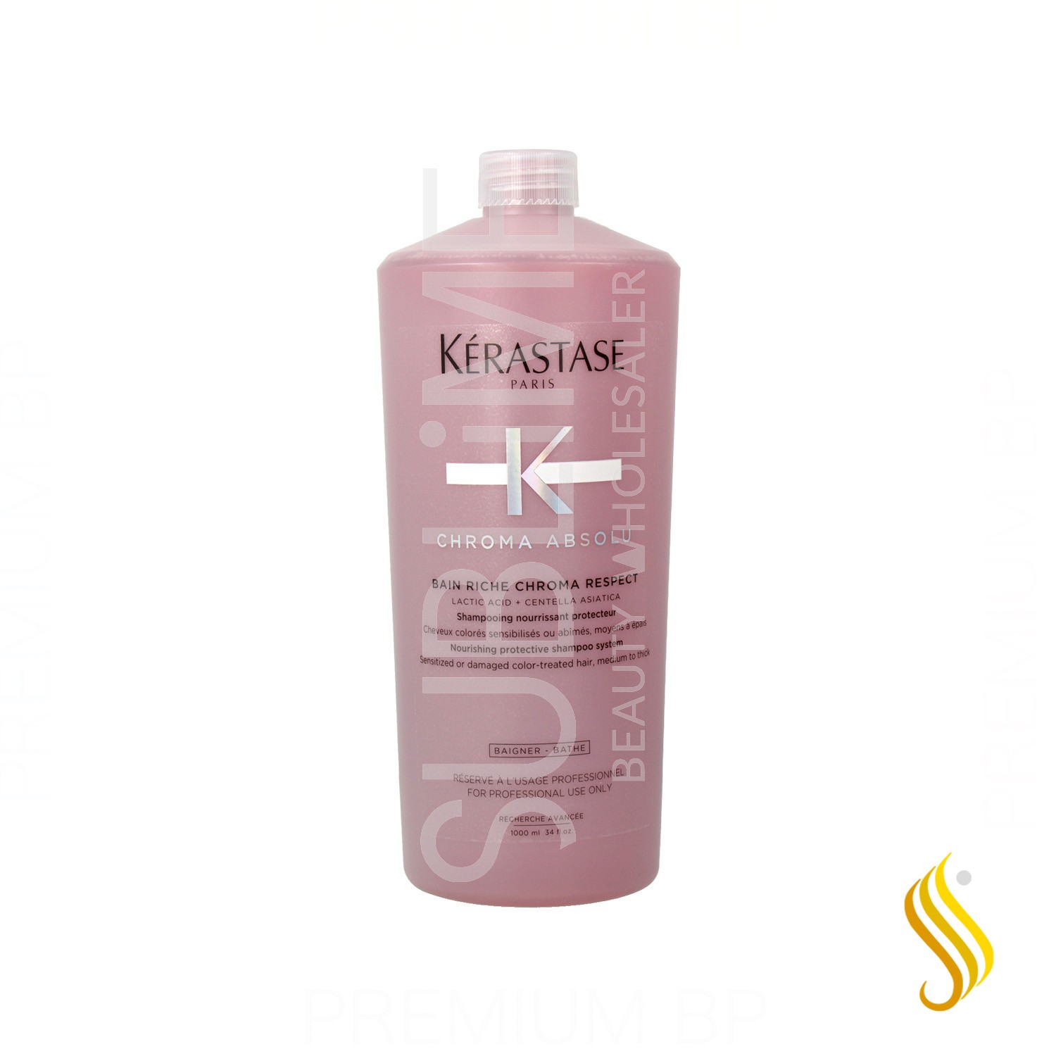 Kerastase Chroma Absolu Bain Riche Chroma Respect Champú Nutritivo Protector 1000 ml