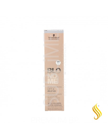 Schwarzkopf Blondme Aclaración y Tonalización Reforzadora de Puentes 60 ml Color LB Hielo Irisado