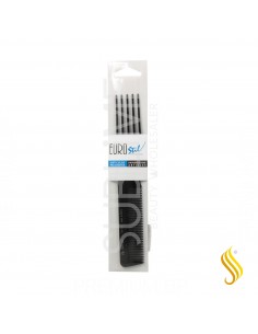 Eurostil Shaker Comb 5 Black Spikes 19 cm