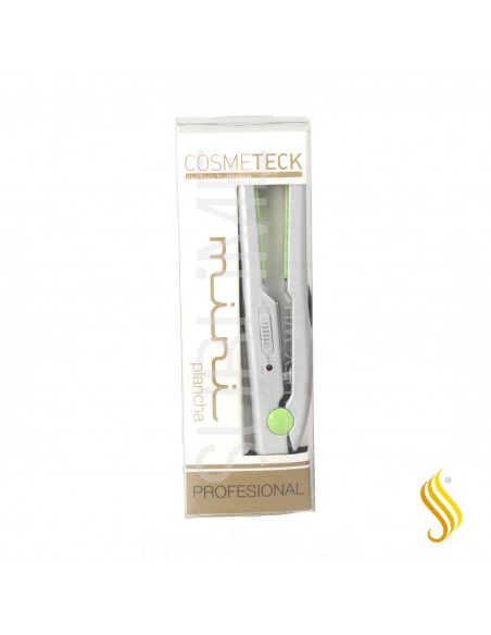 Daf Cosmeteck Mini Plancha Silver con Funda (1123)