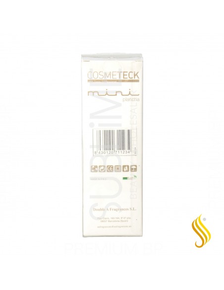 Daf Cosmeteck Mini Plancha Silver con Funda (1123)