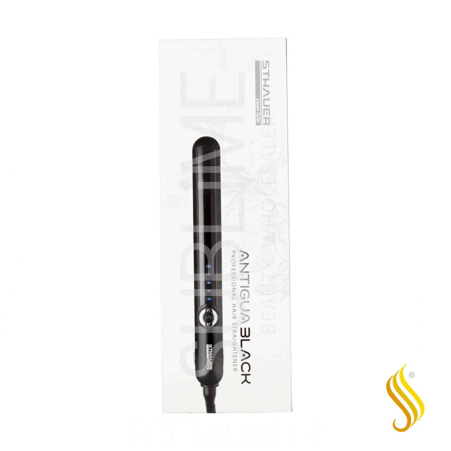 Xanitalia Professional Sthauer Plancha Antigua Preto Mat 45 w