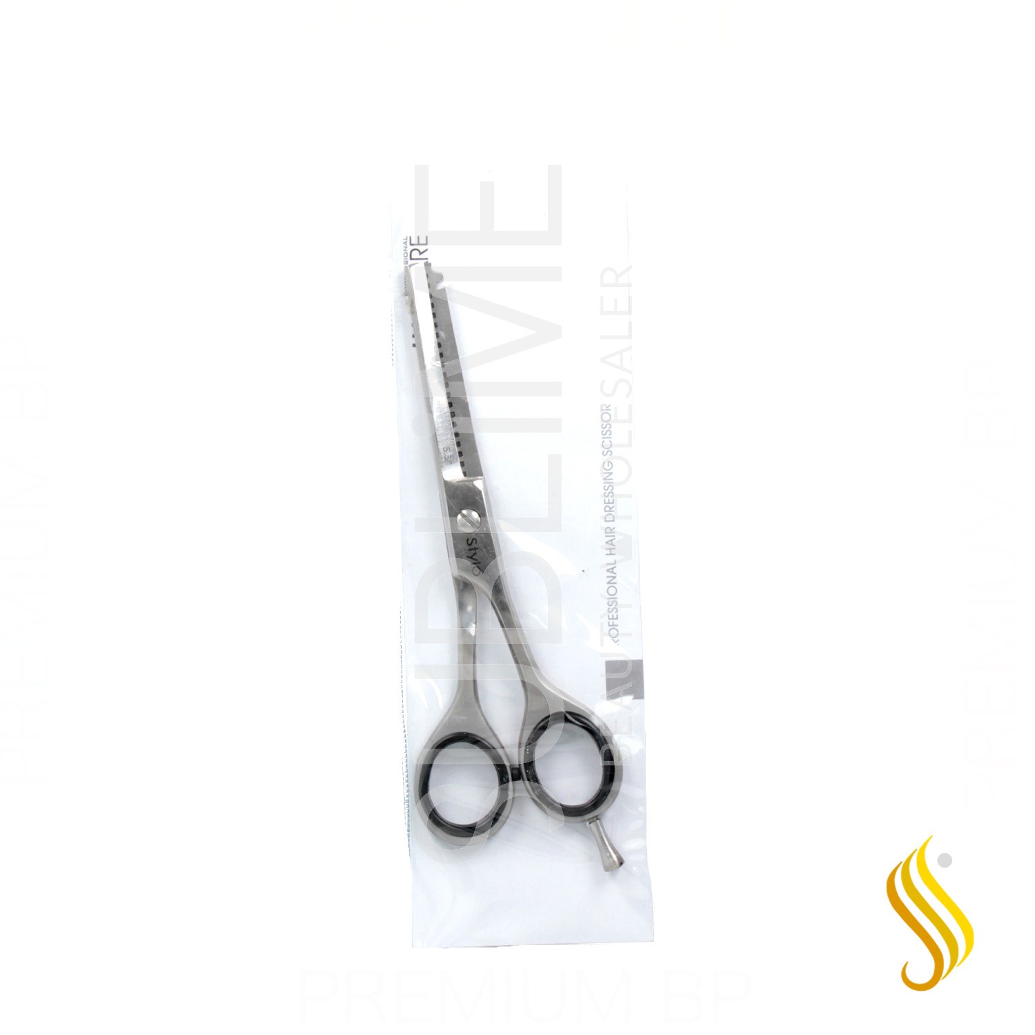 Xanitalia Professionnel Ciseaux Amincissants 21 Dents Stylo 5.5"