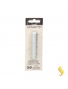 Vicmartin Atomizador Recargable Plata 5 ml