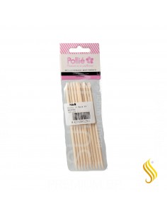 Eurostil Baja-Pieles Madera Bolsa 10 unidades