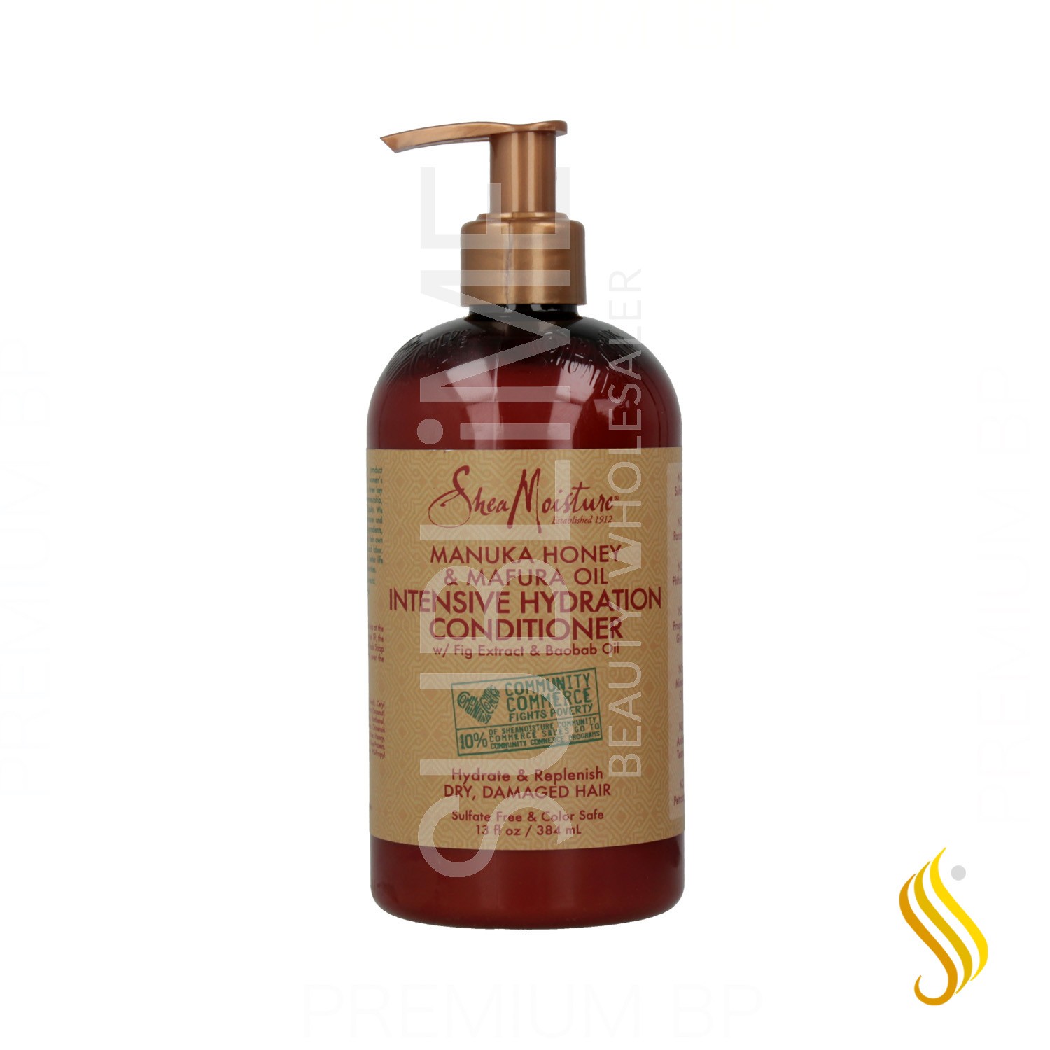 Shea Moisture Manuka Honey & Mafura Oil Hidratación Intensiva Acondicionador 384 ml