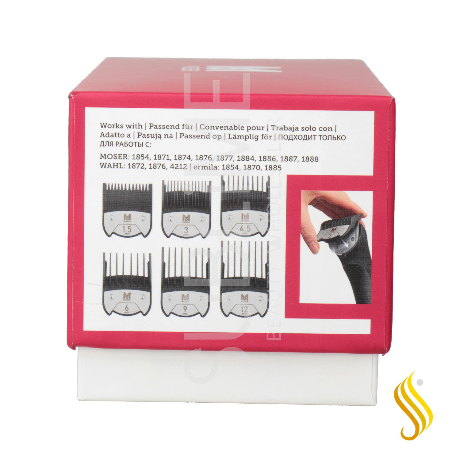 Moser Caja Pack Peines