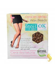 Depil Ok Wax In Pearls Choco or 1000 gr