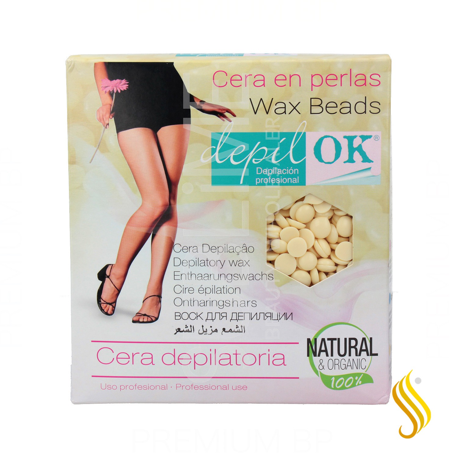 Depil Ok Cera em Leite de Pérolas 1000 gr