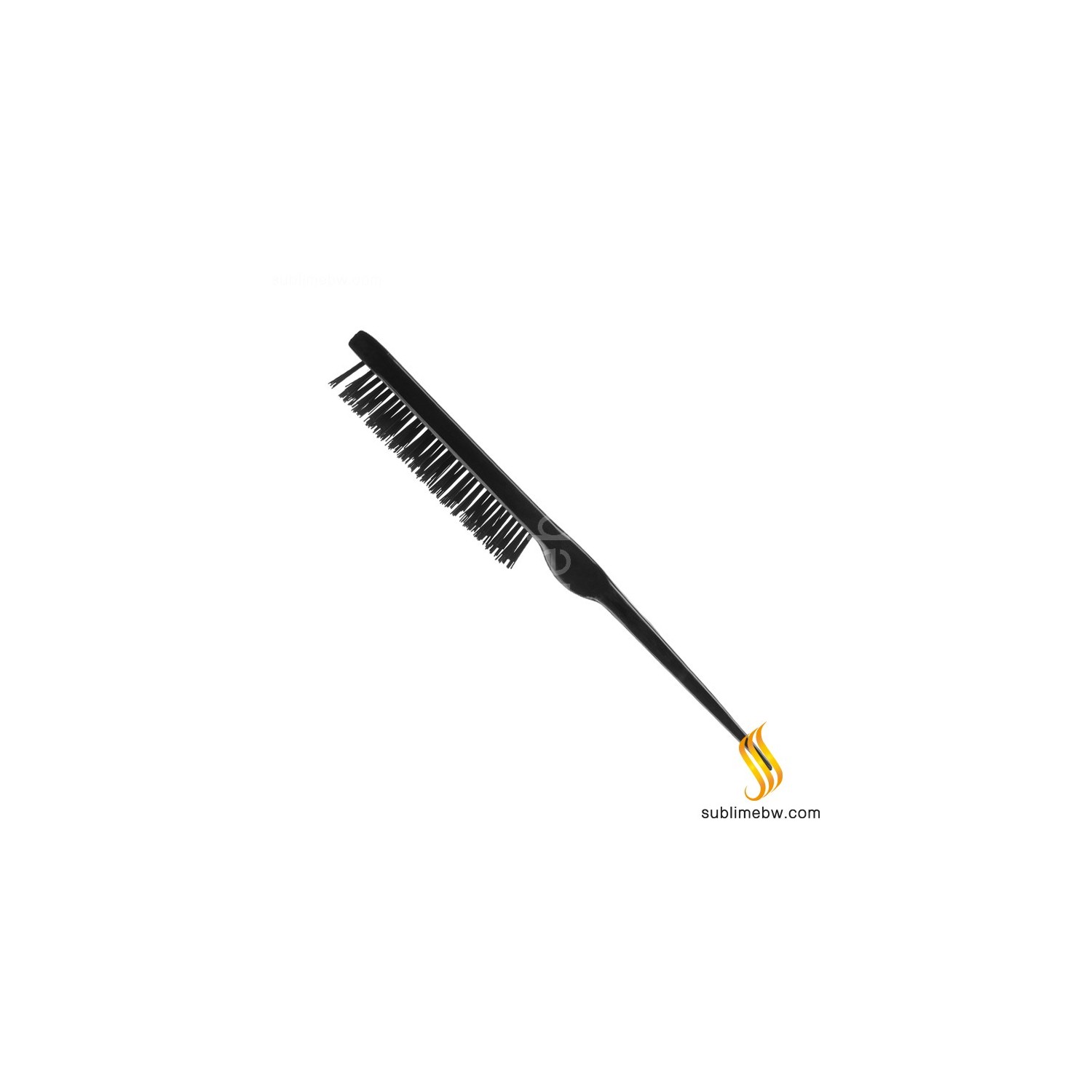 Eurostil Escova Crepar Plano Nylon ""negro""