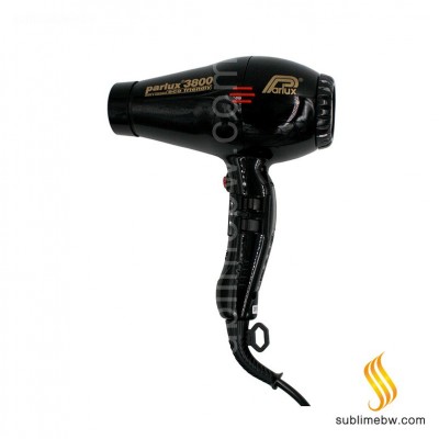 Parlux Secador Eco Negro 3800 Ionic & Ceramic