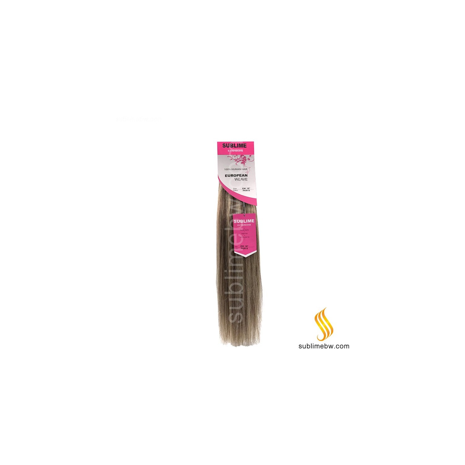 Sublime Extensions European Weave 18" Nº P4/613