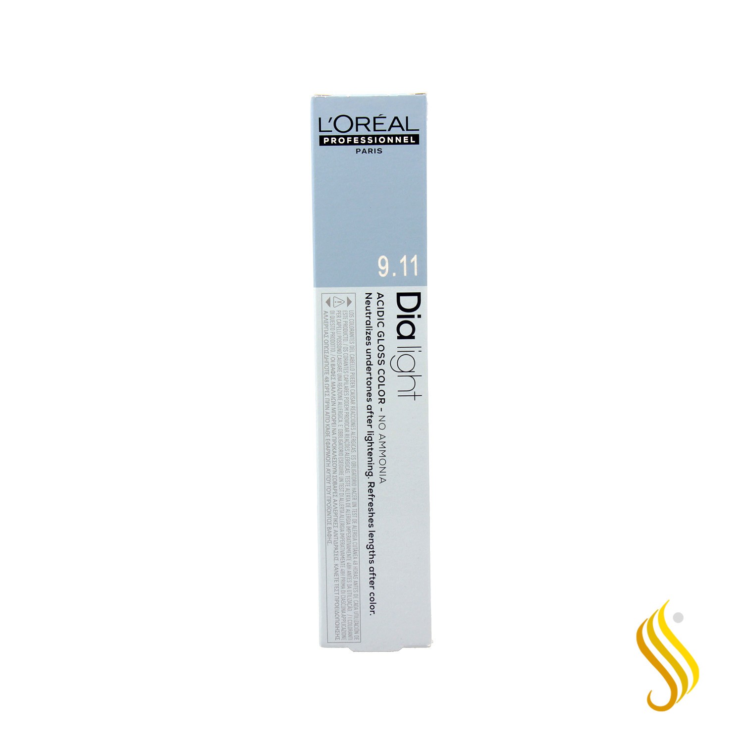 L’Oréal Dia Light 9.11 – Rubio Muy Claro Ceniza Intenso 50 ml