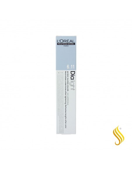 Loreal Dia Light Teinte sans ammoniaque 50 ml Couleur 6.11