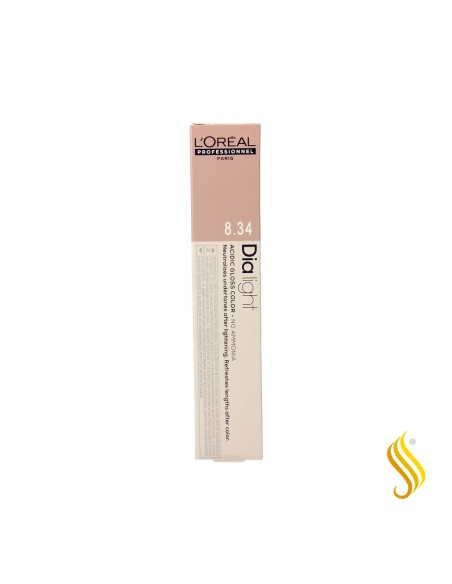 Loreal Dia Light Ammonia Free Tint 50 ml Color 8.34