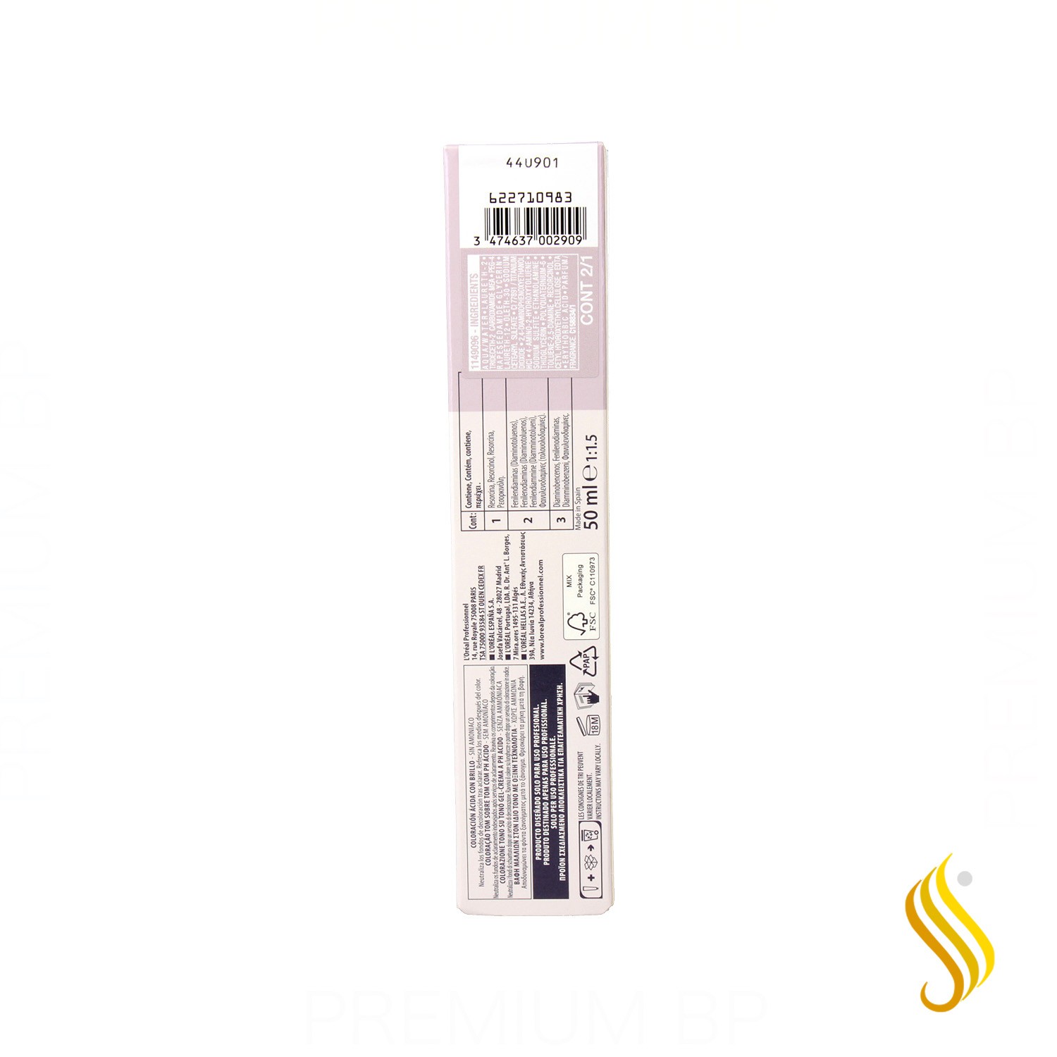Loreal Dia Light Ammonia Free Tint 50 ml Cor 10.21