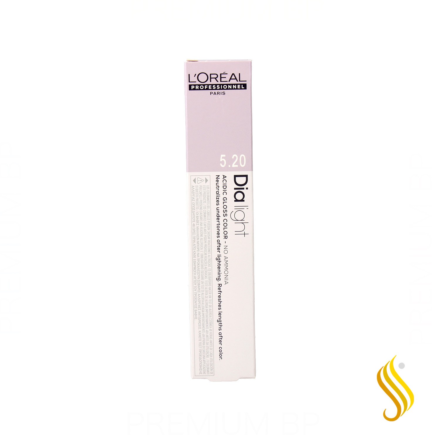 Loreal Dia Light Teinte sans ammoniaque 50 ml Couleur 5.20