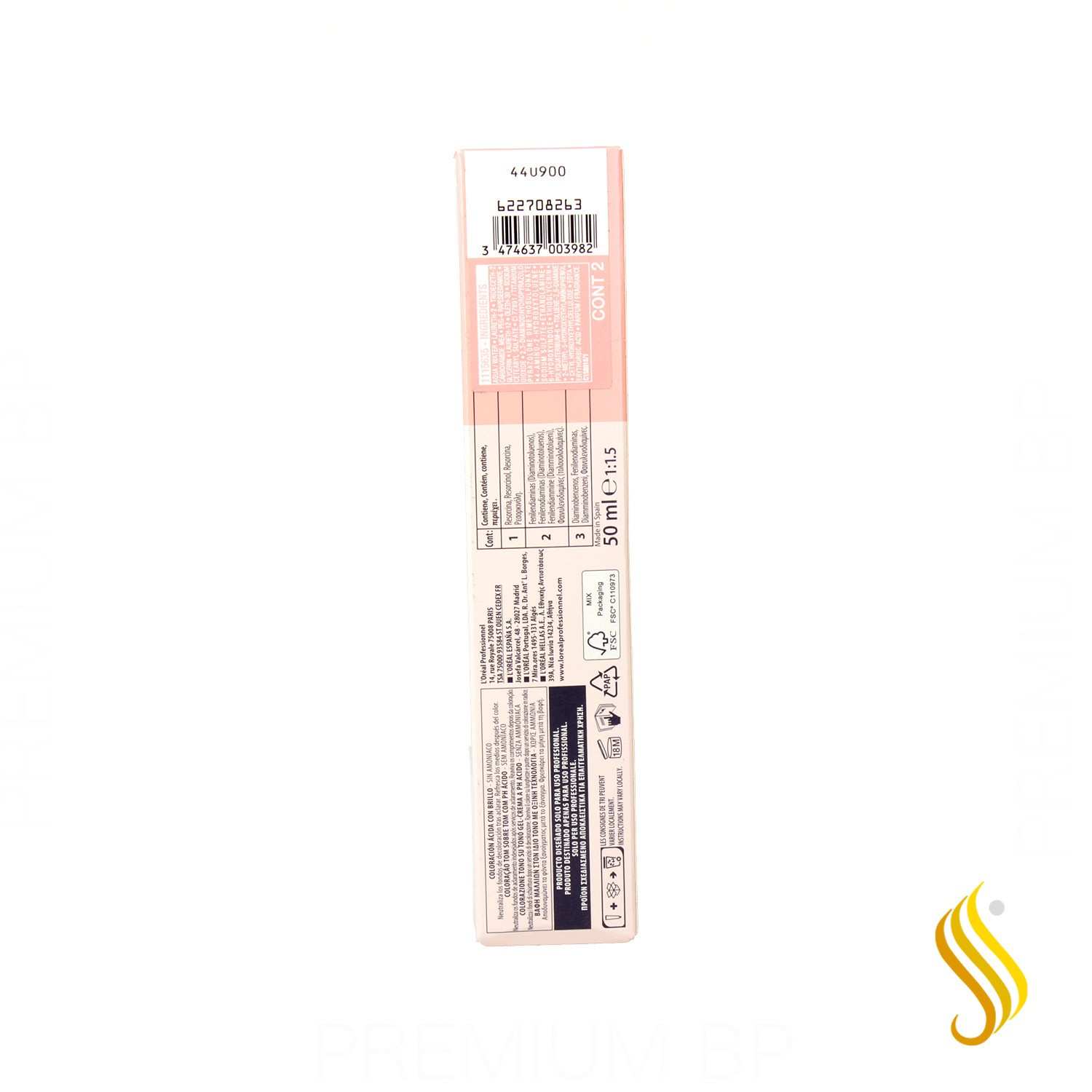 Loreal Dia Light Teinte sans ammoniaque 50 ml Couleur 7.4