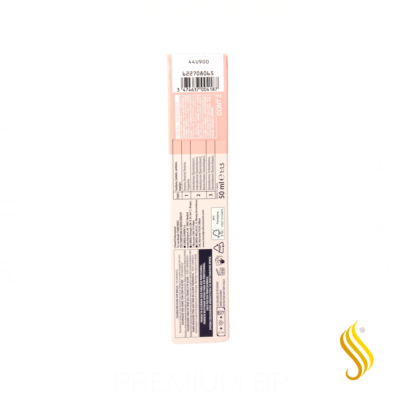 Loreal Dia Light Ammonia Free Tint 50 ml Cor 8.43