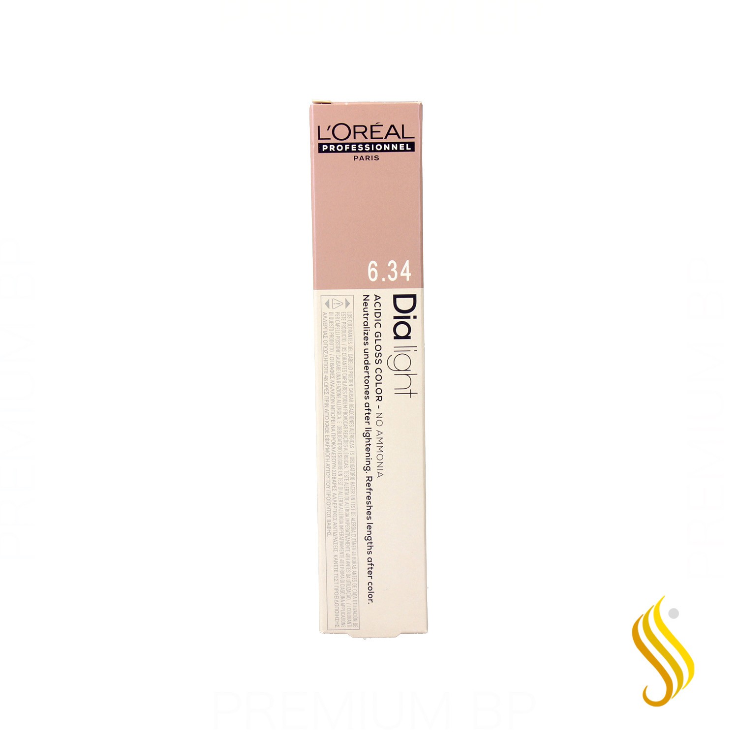 Loreal Dia Light Ammonia Free Tint 50 ml Color 6.34