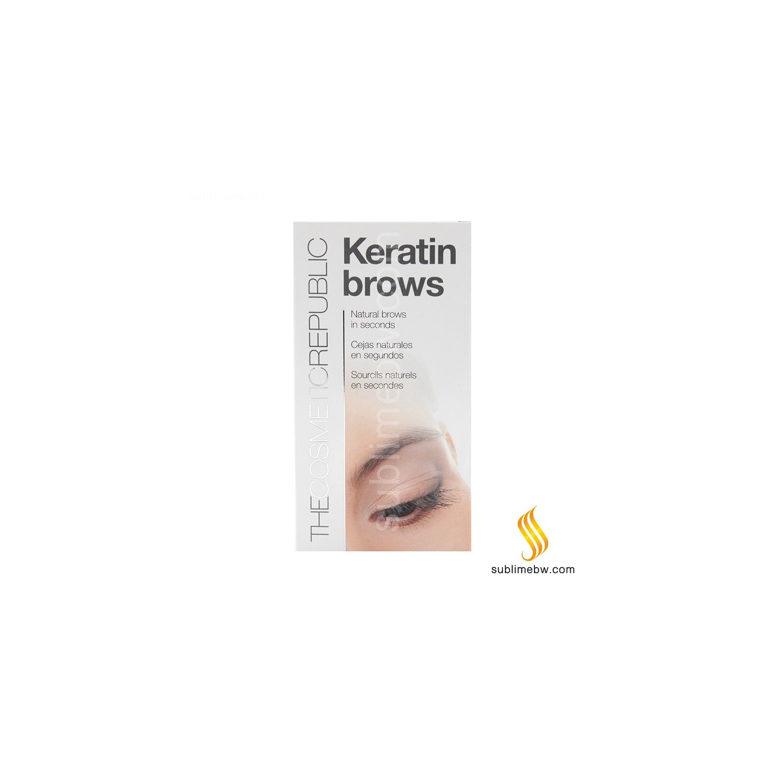 The Cosmetic Republic Keratin Brows Kit Medium Blond