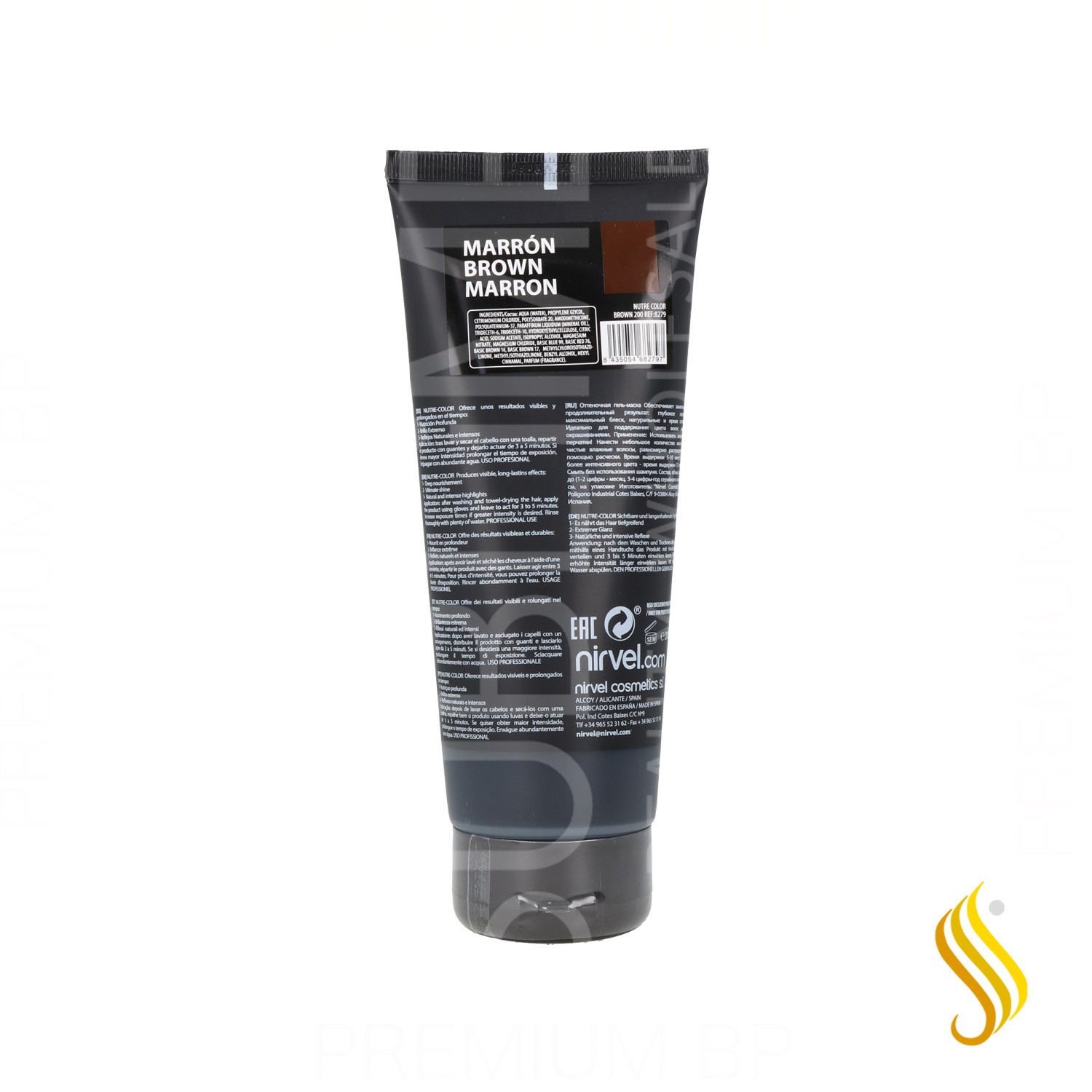 Nirvel Nutre Color Brown 200 Ml