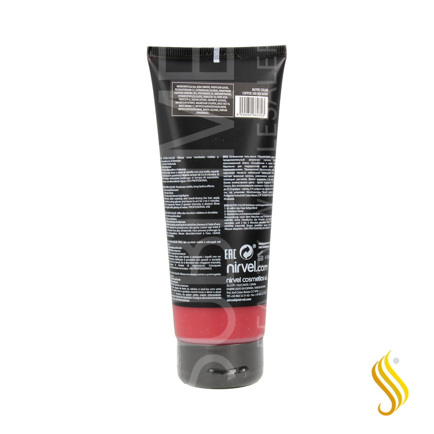 Nirvel Nutre Color Copper 200 Ml