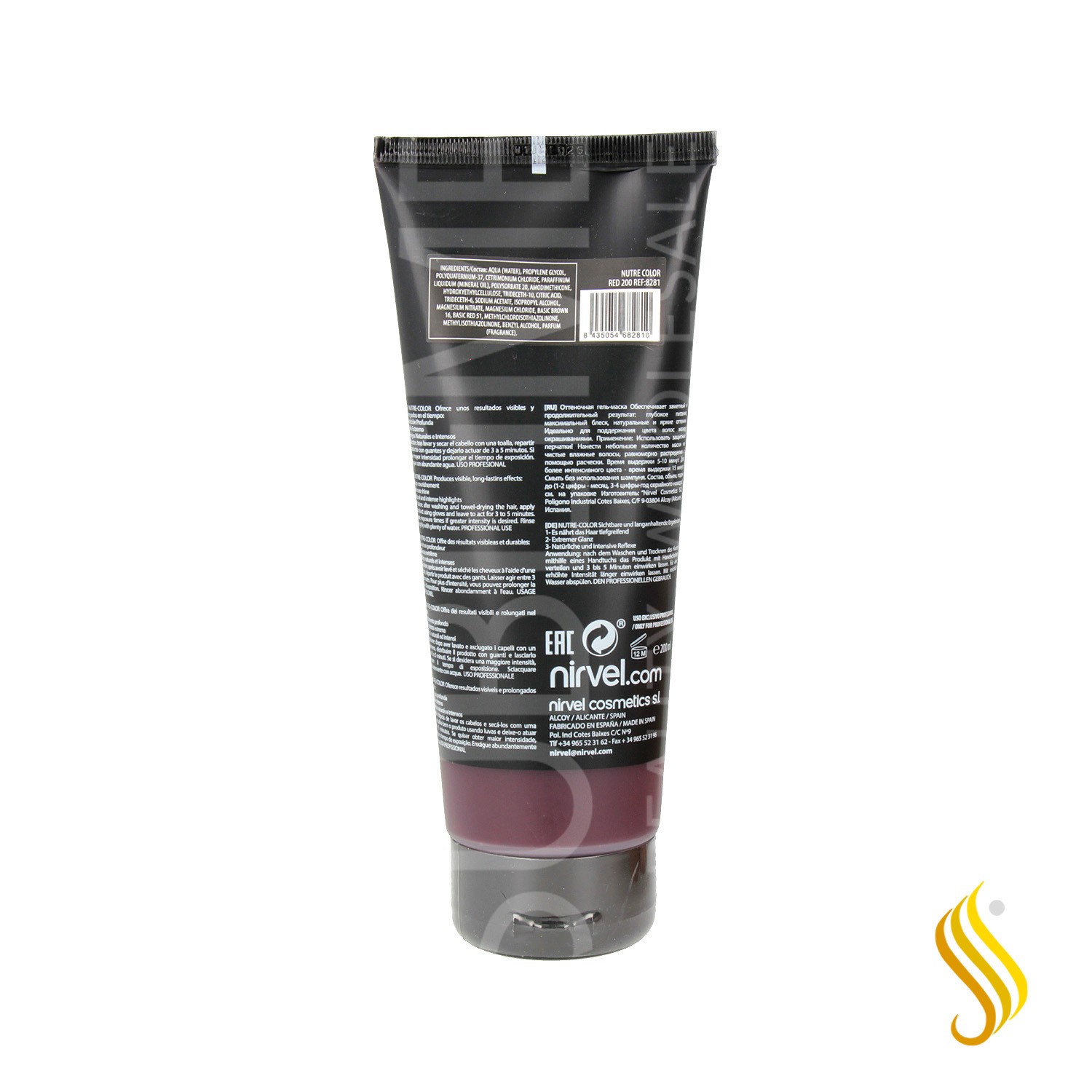 Nirvel Nutre Color Red 200 Ml