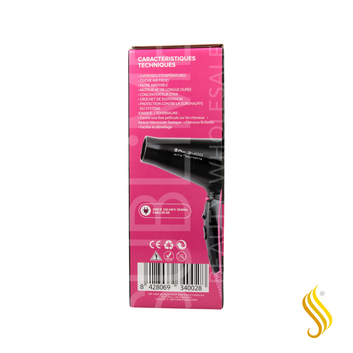 Albi Secheuseionic Tourmalina Pink (3400p)