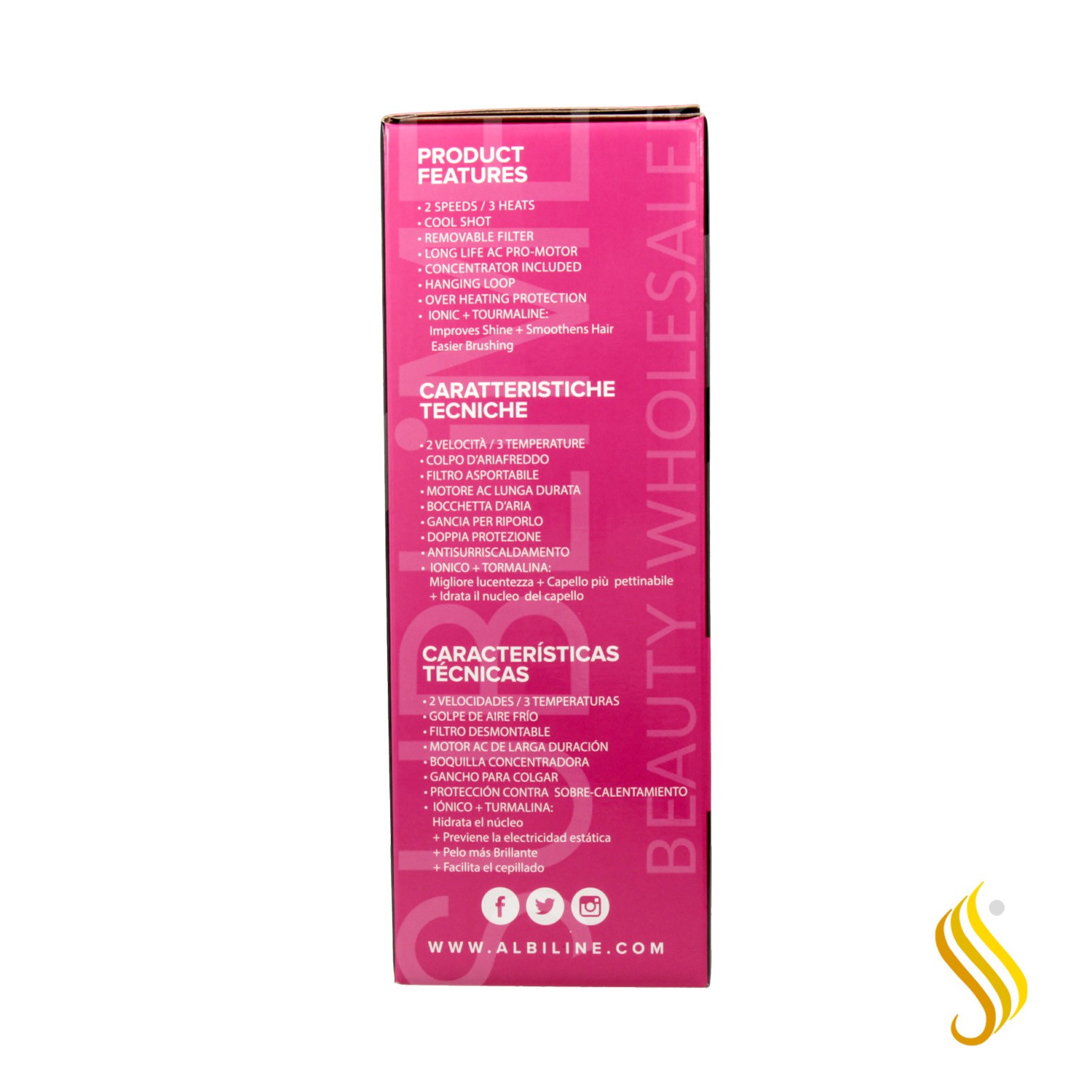 Albi Secheuseionic Tourmalina Pink (3400p)