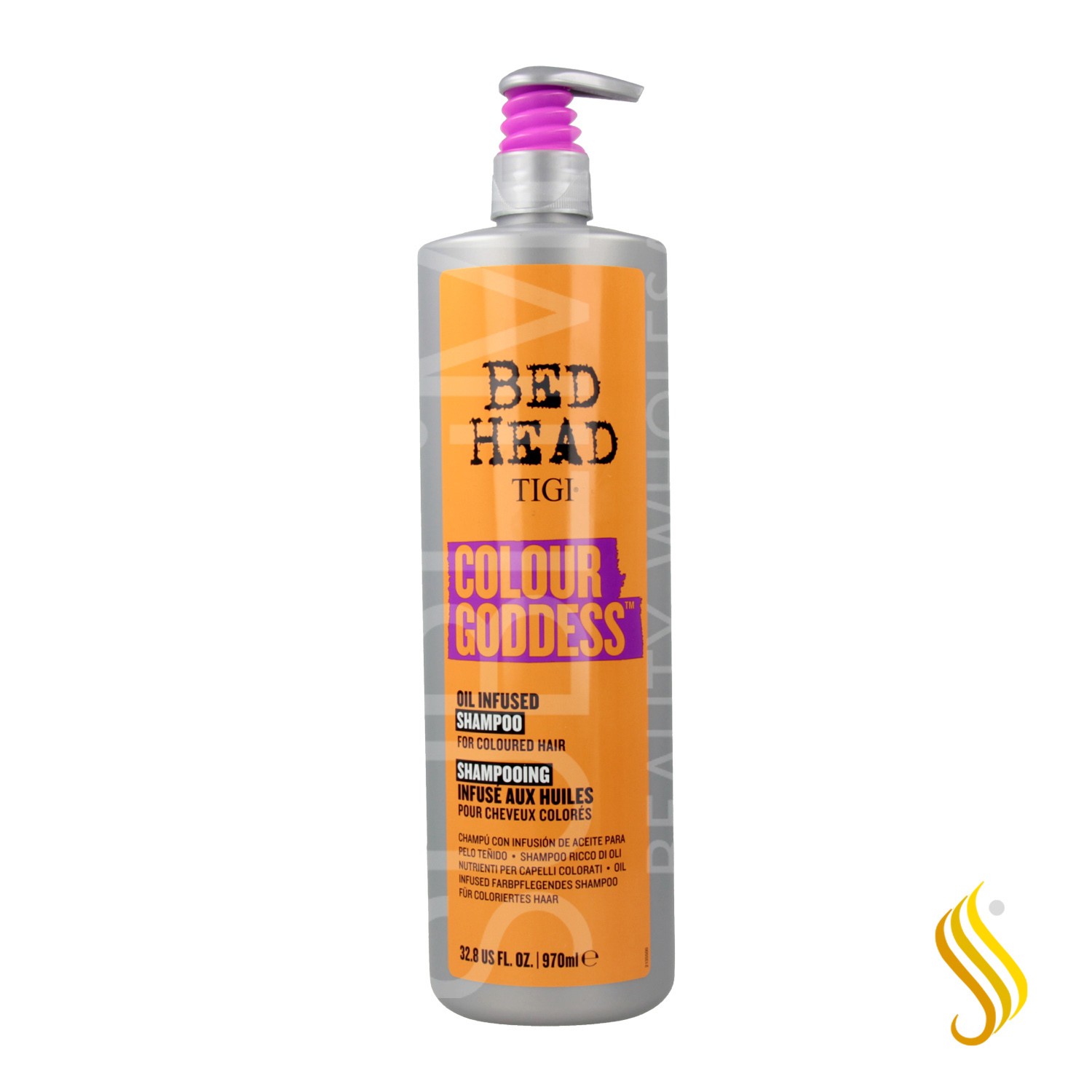 Tigi Bed Head Color Goddess Shampooing infusé à l'huile 970 ml