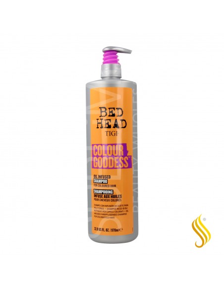 Tigi Bed Head Color Goddess Shampooing infusé à l'huile 970 ml