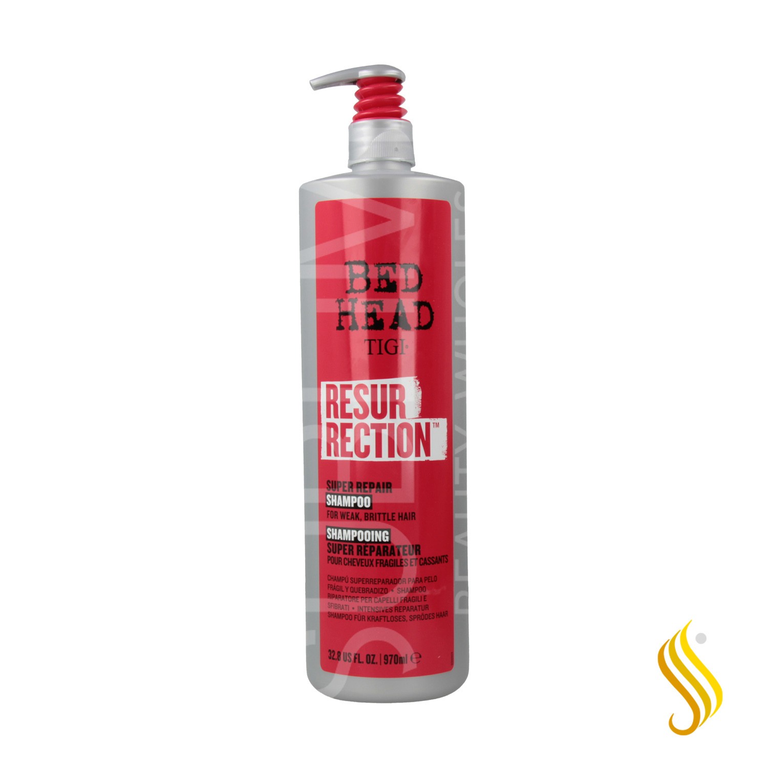 Tigi Bed Head Resurrection Super Repair Shampoo Back 970 ml