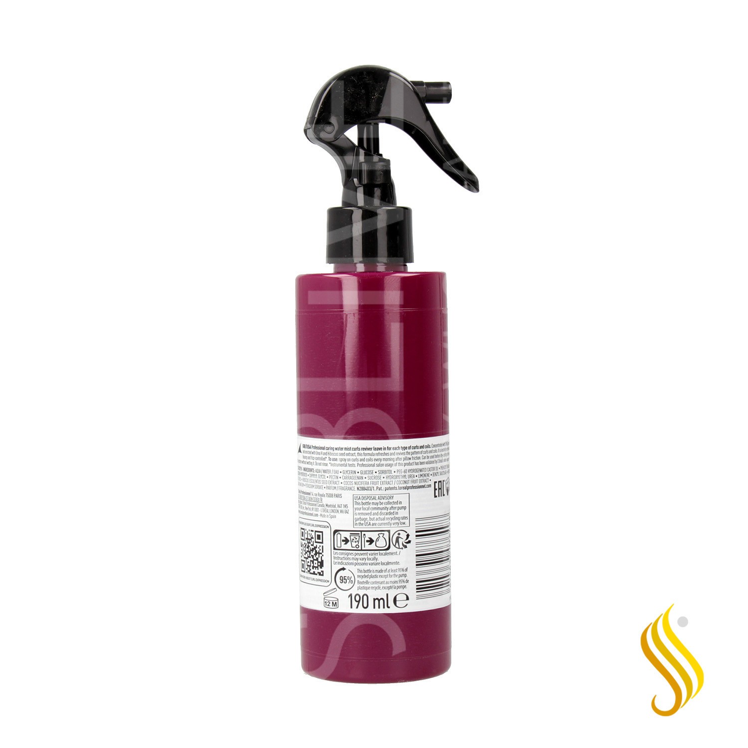 Loreal Expert Curl Expression Brume d'Eau Sans Rinçage 190 ml