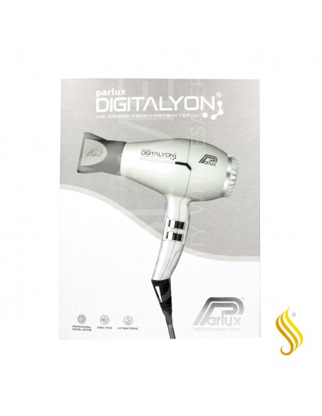 Parlux secador de cabelo digital prata