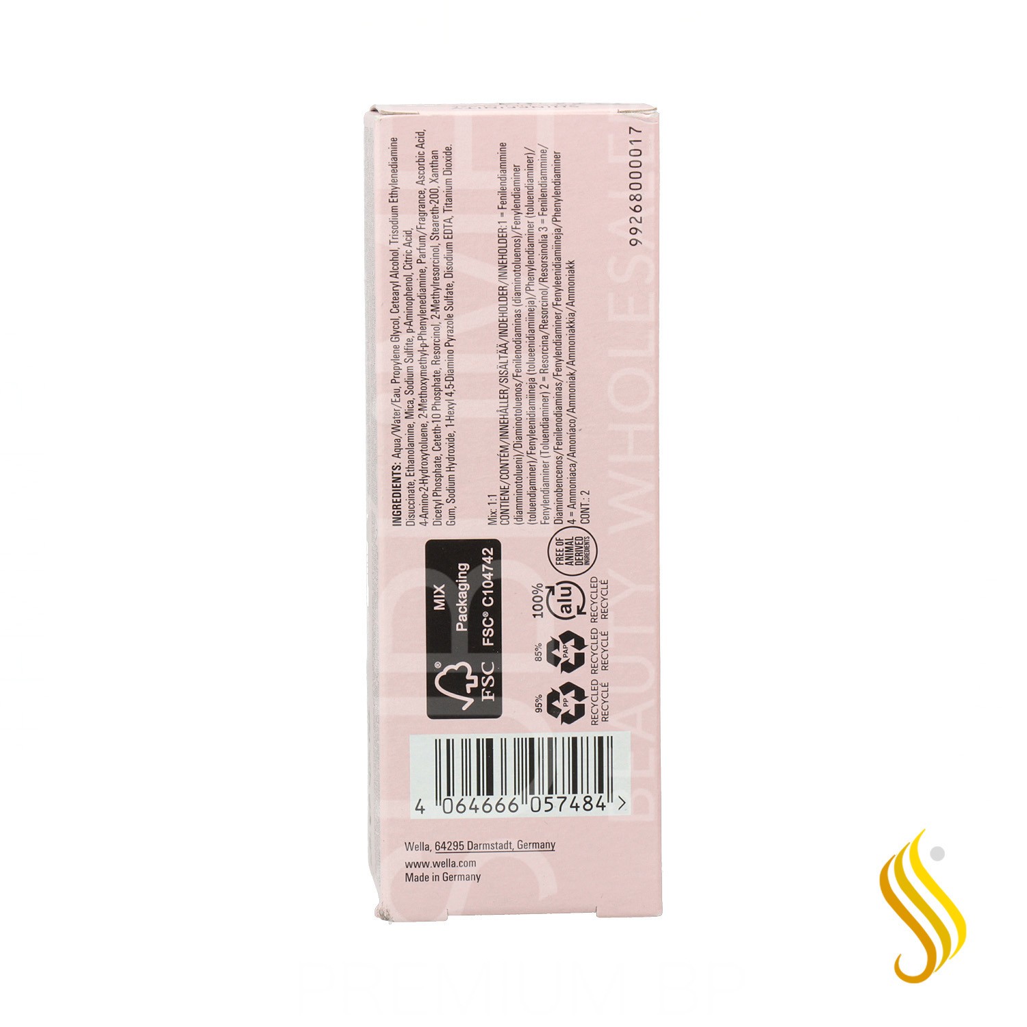 Wella Shinefinity Color 07/34 60ml