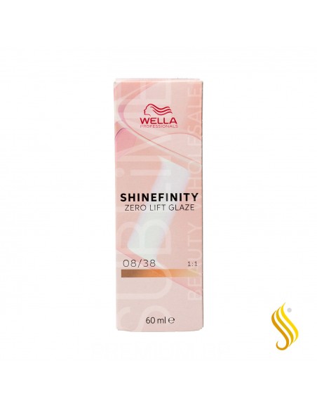 Wella Shinefinity Color 08/38 60ml