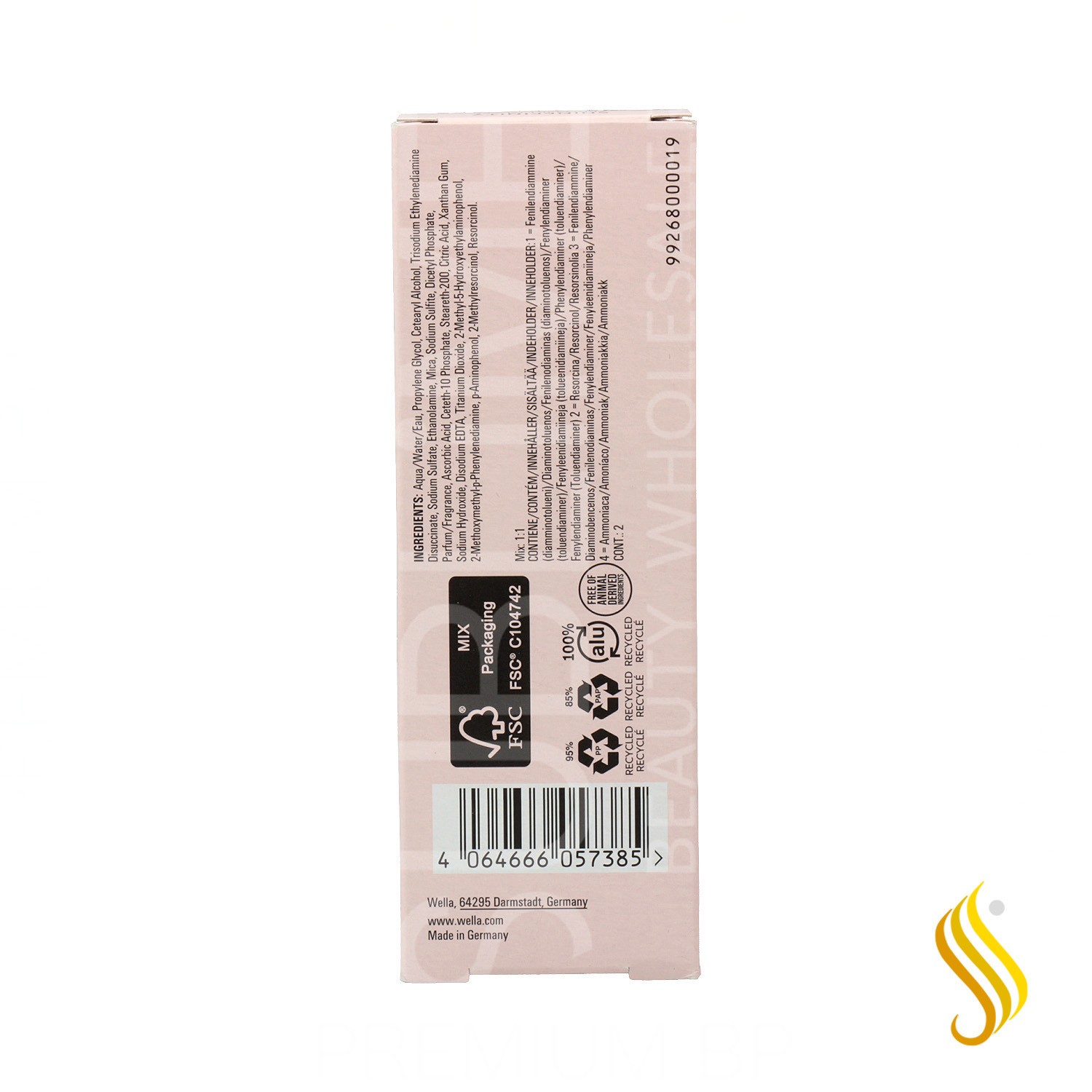 Wella Shinefinity Color 09/36 60ml