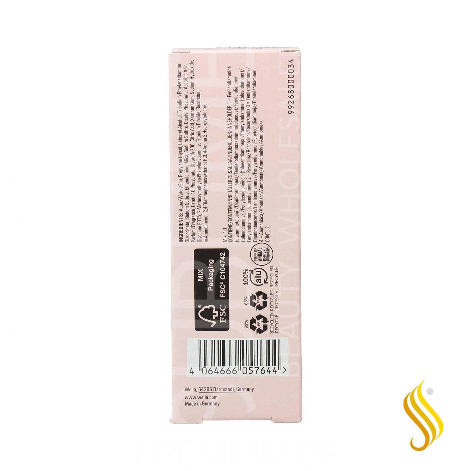 Wella Shinefinity Color 09/81 60ml