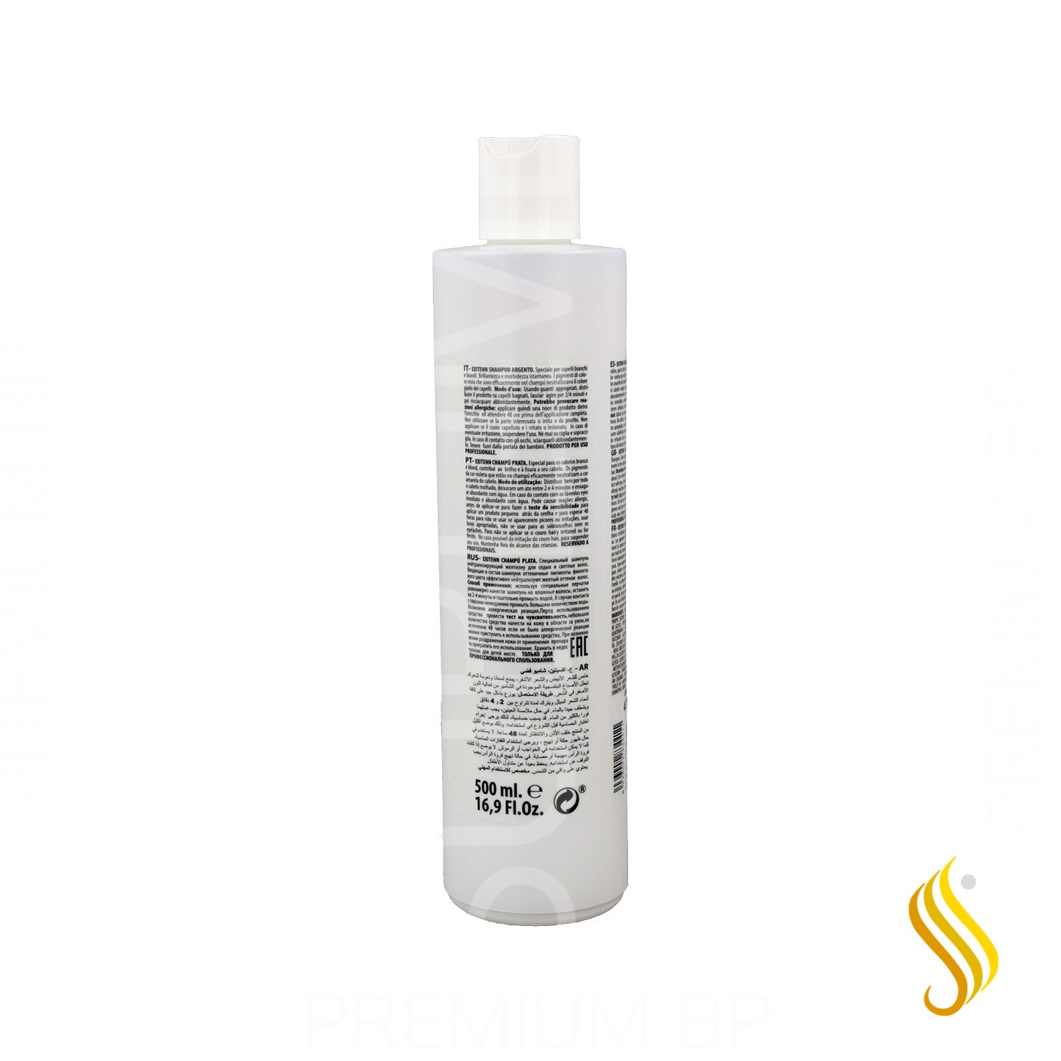 Exitenn Xampu Prata Brancos Y Rubios 500 Ml 