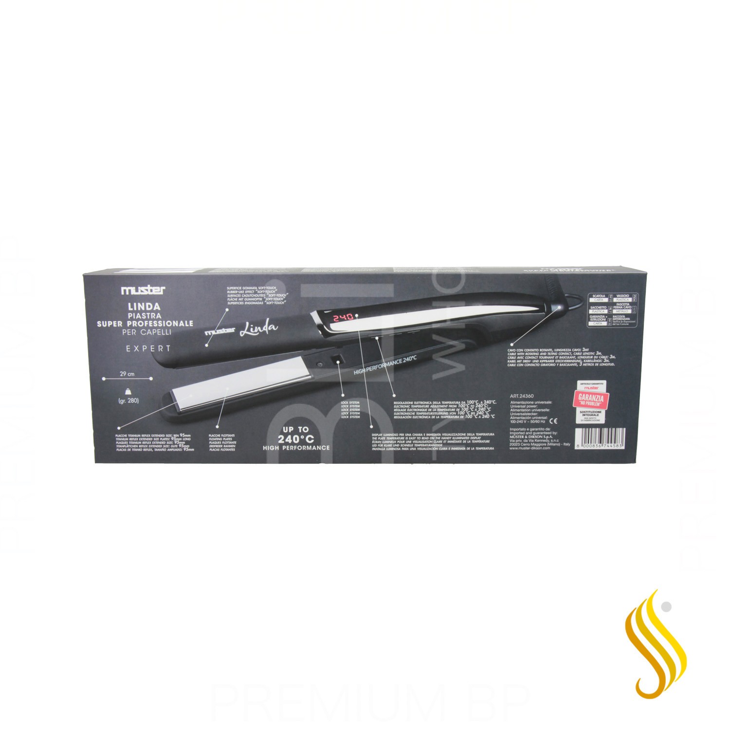 Muster High Performance Plancha 240º (24360)