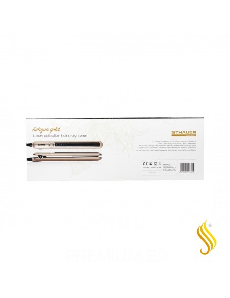 Xanitlia Sthauer Antique Gold Ceramic Flat Iron