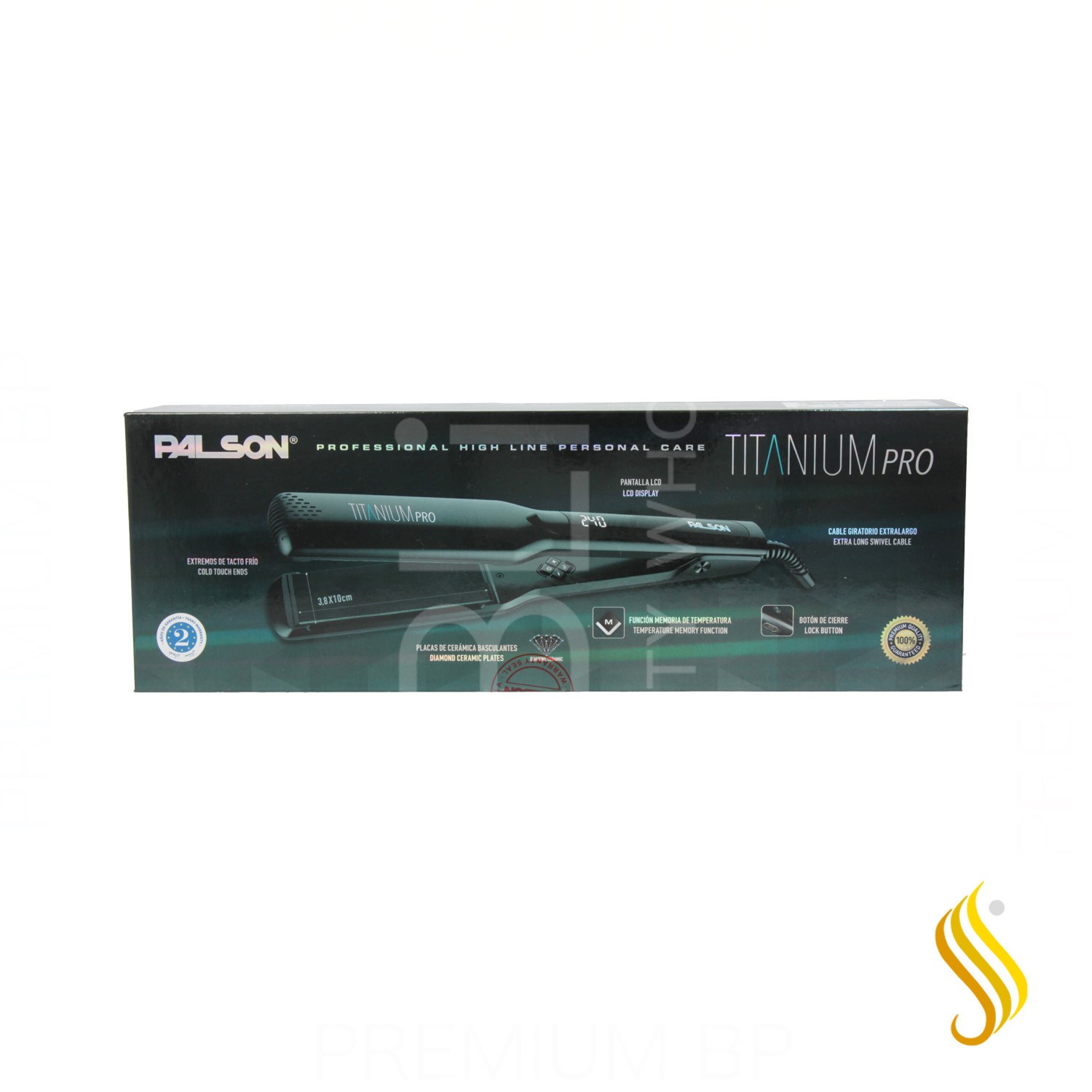 Palson Titanium Pro Fer à Lisser Professionnel