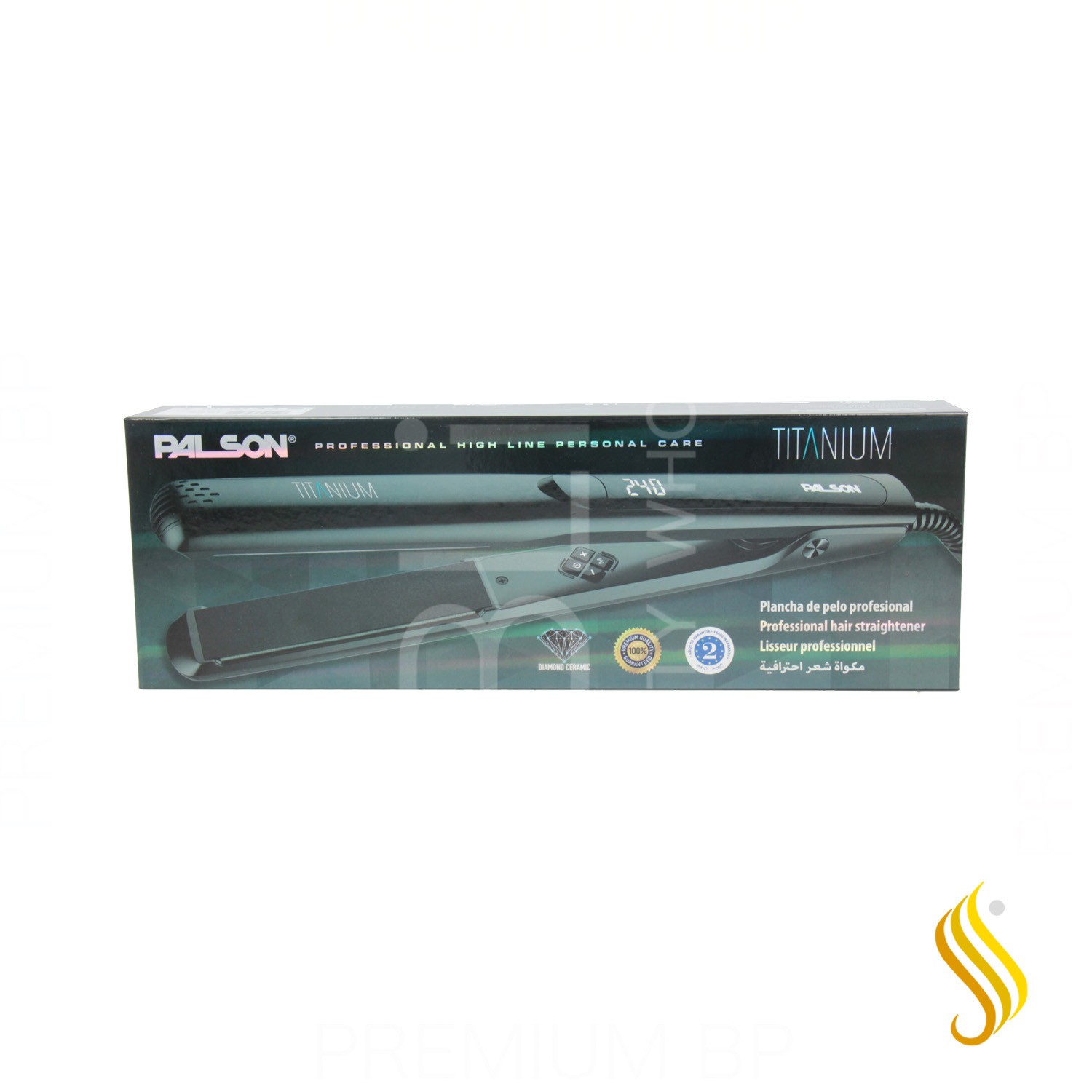 Fer à lisser professionnel Palson Titanium