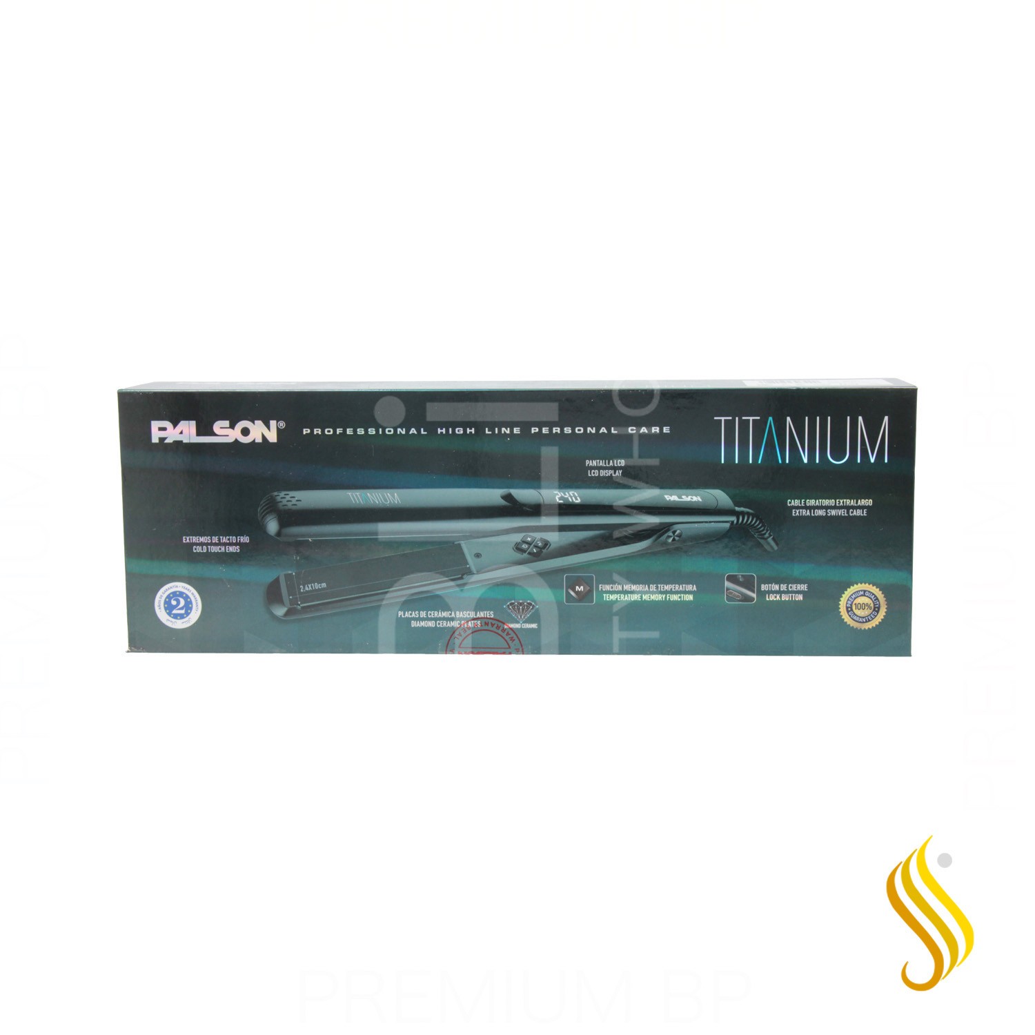 Fer à lisser professionnel Palson Titanium