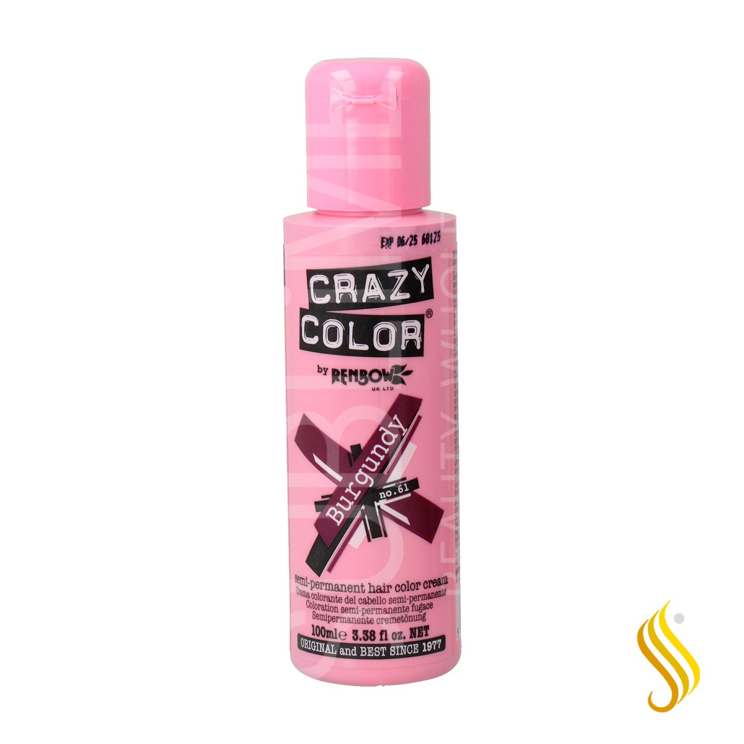 Crazy Couleur 61 Burgundy 100 Ml