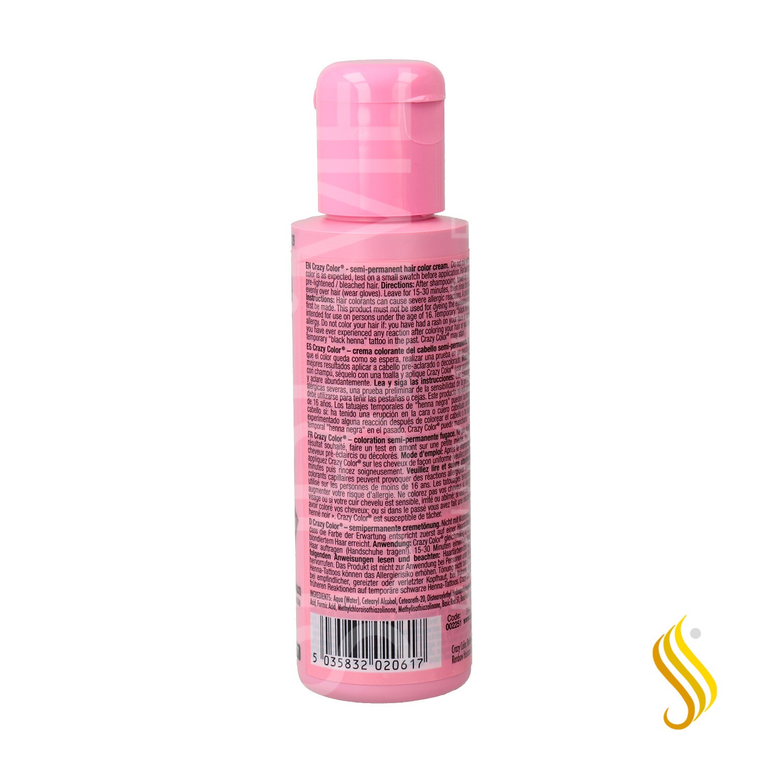 Crazy Couleur 61 Burgundy 100 Ml